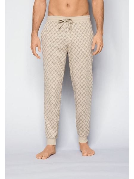 Joop! Bodywear Spodnie dresowe w kolorze beżowym rozmiar: M. Brązowe spodnie dresowe męskie Joop! Bodywear, bez wzorów, z dresówki. Za 189.95 zł.