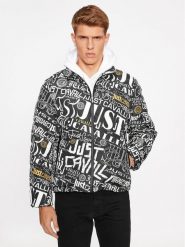 Just Cavalli Kurtka puchowa 75OAUD18 Czarny Regular Fit. Czarne kurtki męskie Just Cavalli, m, bez wzorów, z puchu, bez kaptura. Za 3,669.00 zł.