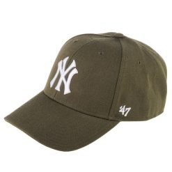 Czapka z daszkiem dla dorosłych 47 Brand MLB New York Yankees MVP Cap. Zielone czapki z daszkiem damskie 47 Brand, bez wzorów, z wełny. Za 173.50 zł.