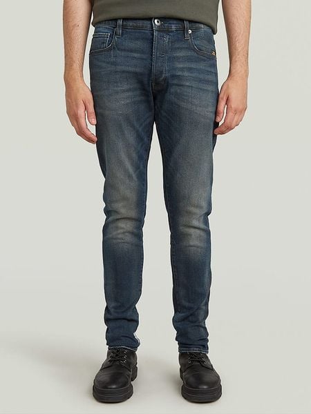 G-Star Dżinsy - Slim fit - w kolorze granatowym rozmiar: W36/L32. Niebieskie jeansy męskie G-Star. Za 319.95 zł.