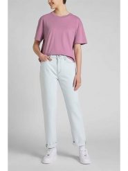 Lee Dżinsy "Carol" - Mom fit - w kolorze błękitnym rozmiar: W28/L35. Niebieskie jeansy damskie Lee. Za 216.45 zł.