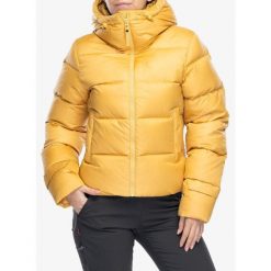 Kurtka puchowa damska Helly Hansen Essence Down Jacket. Żółte kurtki damskie Helly Hansen, bez wzorów, z puchu, bez kaptura. W wyprzedaży za 1,102.50 zł.