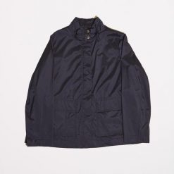 Kurtka GEOX W DANDRA Niebieski. Niebieskie kurtki damskie Geox, bez wzorów, z tkaniny, bez kaptura. Za 614.99 zł.