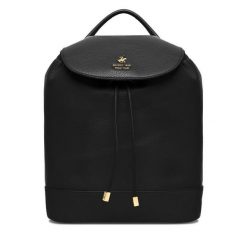 Plecak Beverly Hills Polo Club. Czarne plecaki damskie Beverly Hills Polo Club, bez wzorów. Za 229.99 zł.