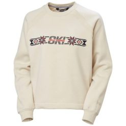 Sweter damski Helly Hansen Bliss. Białe swetry klasyczne damskie Helly Hansen, bez kołnierzyka. Za 462.00 zł.