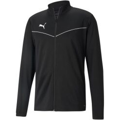 Bluza męska Puma teamRISE Training Poly Jacket czarna. Białe bluzy bez kaptura męskie Puma, m. Za 149.00 zł.