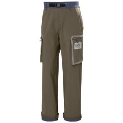 Odwrócone spodnie narciarskie Helly Hansen Archive. Brązowe spodnie dresowe damskie Helly Hansen, na zimę, bez wzorów. W wyprzedaży za 1,730.50 zł.