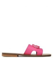 Liu Jo Klapki Saba 06 SA3151 P0102 Różowy. Czerwone klapki damskie Liu Jo, bez wzorów, ze skóry, bez obcasa. Za 729.99 zł.