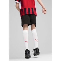 Młodzieżowe szorty AC Milan 24/25 PUMA Black. Czarna szorty damskie Puma, bez wzorów, młodzieżowe. W wyprzedaży za 114.00 zł.