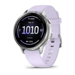 Zegarek inteligentny Garmin Venu 4 41mm Szary/Srebrny/Niebiesko-fiołkowy. Szare, cyfrowe zegarki męskie GARMIN, srebrne. Za 2,422.55 zł.