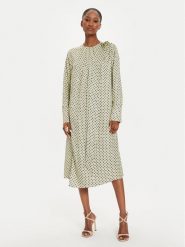 Tommy Hilfiger Sukienka koszulowa WW0WW42318 Żółty Relaxed Fit. Żółte sukienki damskie Tommy Hilfiger, bez wzorów, z wiskozy, bez kołnierzyka, bez ramiączek, koszulowe. Za 449.99 zł.