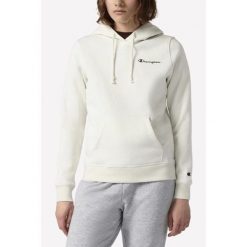 Bluza damska Champion Hooded Sweatshirt kremowa. Brązowe bluzy z kapturem damskie CHAMPION, l. Za 199.00 zł.