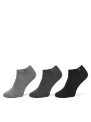 Calvin Klein Skarpety krótkie 701234366 Szary. Szare skarpetki męskie CALVIN KLEIN, bez wzorów, z bawełny. Za 59.99 zł.