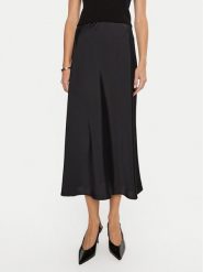 Artigli Spódnica midi ACGO000680 Czarny Regular Fit. Czarne spódniczki damskie Artigli, bez wzorów, z syntetyku, midi. Za 219.99 zł.