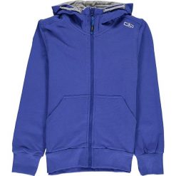 Bluza w kolorze niebieskim. Niebieskie bluzy chłopięce CMP Kids, bez wzorów, bez ramiączek, bez kaptura. W wyprzedaży za 67.95 zł.