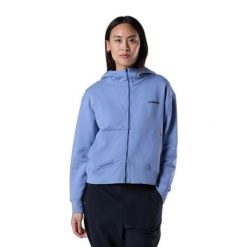 Damska bluza z kapturem full zip Rossignol Logo. Niebieskie bluzy z kapturem damskie Rossignol. Za 529.00 zł.