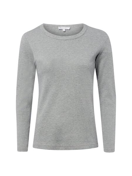 Marie Lund koszulka z długim rękawem Kobiety Bawełna (100%) szary, M. Szare t-shirty damskie Marie Lund, m, bez wzorów, z bawełny, bez kołnierzyka. Za 149.95 zł.