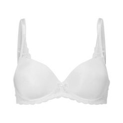 Triumph Biustonosz z fiszbinami Amourette Spotlight biały female biały 80B. Białe biustonosze sportowe damskie Triumph, z aplikacjami, z koronki. Za 169.00 zł.