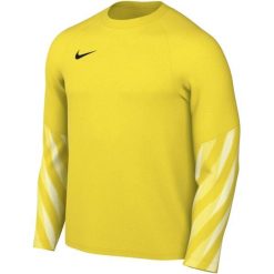 Koszulka męska Nike Dri-Fit Park V Stadium. Żółte t-shirty sportowe męskie Nike, m, z materiału, bez ramiączek, do piłki nożnej, dri-fit (nike). Za 115.99 zł.