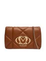 LOVE MOSCHINO Torebka JC4043PP1OLC0200 Brązowy. Brązowe torebki klasyczne damskie Love Moschino, bez wzorów, ze skóry, bez dodatków. Za 789.99 zł.