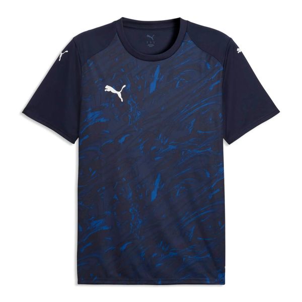 Koszulka Puma Team Final Graphic. Białe t-shirty sportowe męskie Puma, l, z materiału, bez ramiączek, na fitness i siłownię. Za 193.00 zł.