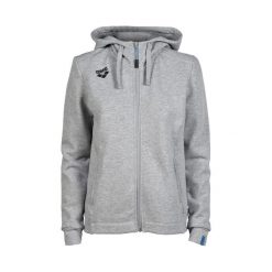 Bluza damska Arena Team Hooded Jacket Panel z kapturem. Czerwone bluzy z kapturem damskie Arena, s, z bawełny. Za 299.00 zł.