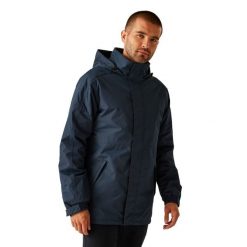 Parka Męska Jeden Kolor Wodoodporność. Niebieskie parki męskie Regatta, m, bez wzorów, z materiału. Za 145.99 zł.