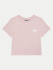 The North Face T-Shirt Redbox NF0A89H5 Różowy Regular Fit. Czerwone koszulki dziewczęce The North Face, bez wzorów, z bawełny, bez ramiączek. Za 69.99 zł.