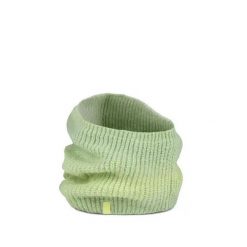 Ciepły, wełniany szalik Buff Datma. Fioletowe szaliki i kominy damskie Buff, bez wzorów, z dzianiny. Za 169.99 zł.