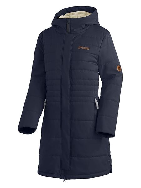 Maier Sports Płaszcz pikowany "Laerke 2.0" w kolorze granatowym rozmiar: 44. Niebieskie płaszcze damskie Maier Sports, bez wzorów. Za 409.00 zł.