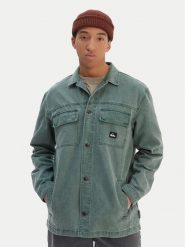 Quiksilver Koszula jeansowa Mohab Washed Twill EQYWT04654 Zielony Oversize. Zielone koszule męskie Quiksilver, m, bez wzorów, z bawełny, bez kołnierzyka, bez ramiączek. Za 369.99 zł.
