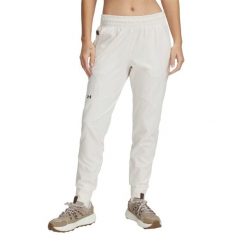 Spodnie Damskie Dresowe Under Armour Unstoppable Jogger. Brązowe spodnie dresowe damskie Under Armour, bez wzorów, z dresówki. Za 349.99 zł.
