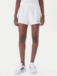 Adidas Szorty sportowe Essentials Small Logo French Terry Cargo JD9945 Biały Loose Fit. Białe spodenki sportowe damskie Adidas, xl, z syntetyku. Za 109.99 zł.