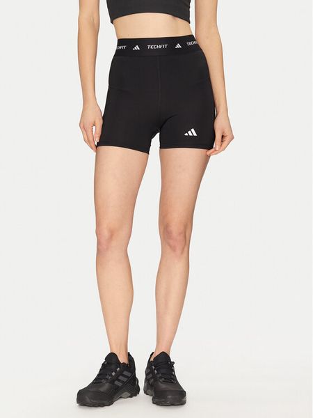 Adidas Szorty sportowe TECHFIT Compression IT2275 Czarny Slim Fit. Czarne spodenki sportowe damskie Adidas, m, z syntetyku, na fitness i siłownię. Za 119.99 zł.