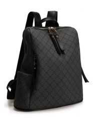 Lucky Bees Plecak w kolorze czarno-szarym - 30 x 35 x 13 cm rozmiar: onesize. Czarne plecaki damskie Lucky Bees, bez wzorów, z materiału. Za 86.99 zł.