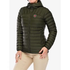 Kurtka ocieplana damska Fjallraven Expedition Latt Hoodie. Zielone kurtki damskie Fjällräven, bez wzorów, bez kaptura. Za 1,042.99 zł.