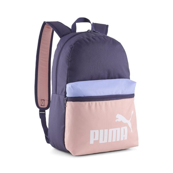 Plecak z blokami kolorów PUMA Phase PUMA. Czerwone plecaki damskie Puma, bez wzorów, sportowe. Za 99.00 zł.