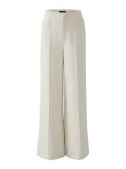 Oui Spodnie w kolorze kremowym rozmiar: 44. Brązowe spodnie materiałowe damskie Oui, bez wzorów, z materiału. Za 305.29 zł.