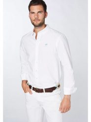 Polo Sylt Koszula - Regular fit - w kolorze białym rozmiar: XXL. Białe koszule męskie Polo Sylt, xxl, bez wzorów, z bawełny, bez kołnierzyka, bez ramiączek. Za 104.89 zł.