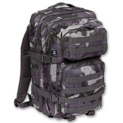 Plecak Taktyczny Brandit US Cooper 40L Dark Camo. Brązowe plecaki męskie Brandit, bez wzorów. Za 293.50 zł.
