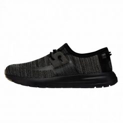 HeyDude Męskie Buty sportowe Sirocco. Czarne buty sportowe na co dzień męskie Hey dude, z bawełny, bez zapięcia, trekkingowe. Za 259.35 zł.