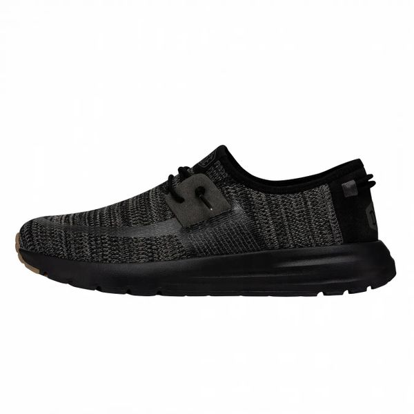HeyDude Męskie Buty sportowe Sirocco. Czarne buty sportowe na co dzień męskie Hey dude, z bawełny, bez zapięcia, trekkingowe. Za 259.35 zł.