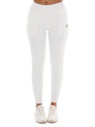 Leone 1947 Warm Touch spodnie zimowe damskie z dzianinowymi wstawkami. Brązowe spodnie sportowe damskie LEONE 1947 APPAREL, s, z dzianiny, na fitness i siłownię. Za 353.64 zł.
