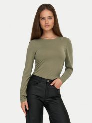 ONLY Bluzka Free Life 15365605 Zielony Regular Fit. Zielone bluzki damskie Only, xl, bez wzorów, z syntetyku, bez ramiączek. Za 119.99 zł.