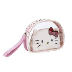 Torba na toaletę Cerda Hello Kitty. Czerwone torebki klasyczne damskie CERDA, bez wzorów, z materiału, bez dodatków. Za 181.50 zł.