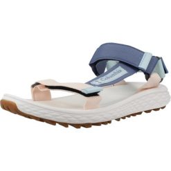 Sandały COLUMBIA KONOS GLOBETROT WMNS Niebieski. Niebieskie sandały damskie Columbia, bez wzorów, z tkaniny, bez obcasa. Za 243.99 zł.