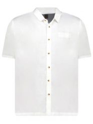 Geographical Norway Koszula "Zaik" - Regular fit - w kolorze białym rozmiar: XL. Białe koszule męskie Geographical Norway, xl, bez wzorów, z wiskozy, bez kołnierzyka, bez ramiączek. Za 69.58 zł.