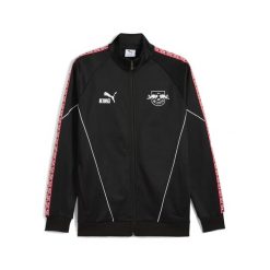 Męska kurtka RB Leipzig KING Anthem PUMA. Czarne kurtki treningowe męskie Puma, m, bez wzorów, do biegania. Za 399.00 zł.