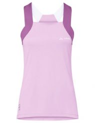 Top damski Matera Top. Czerwone topy sportowe damskie Vaude, na lato, bez wzorów, z materiału, bez ramiączek. Za 273.25 zł.