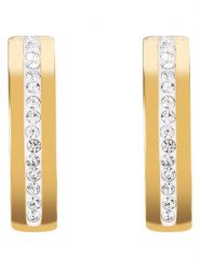 COEUR DE LION Kolczyki-wkrętki z kryształami rozmiar: onesize. Żółte kolczyki damskie COEUR DE LION, z kryształem, ze stali. Za 130.99 zł.